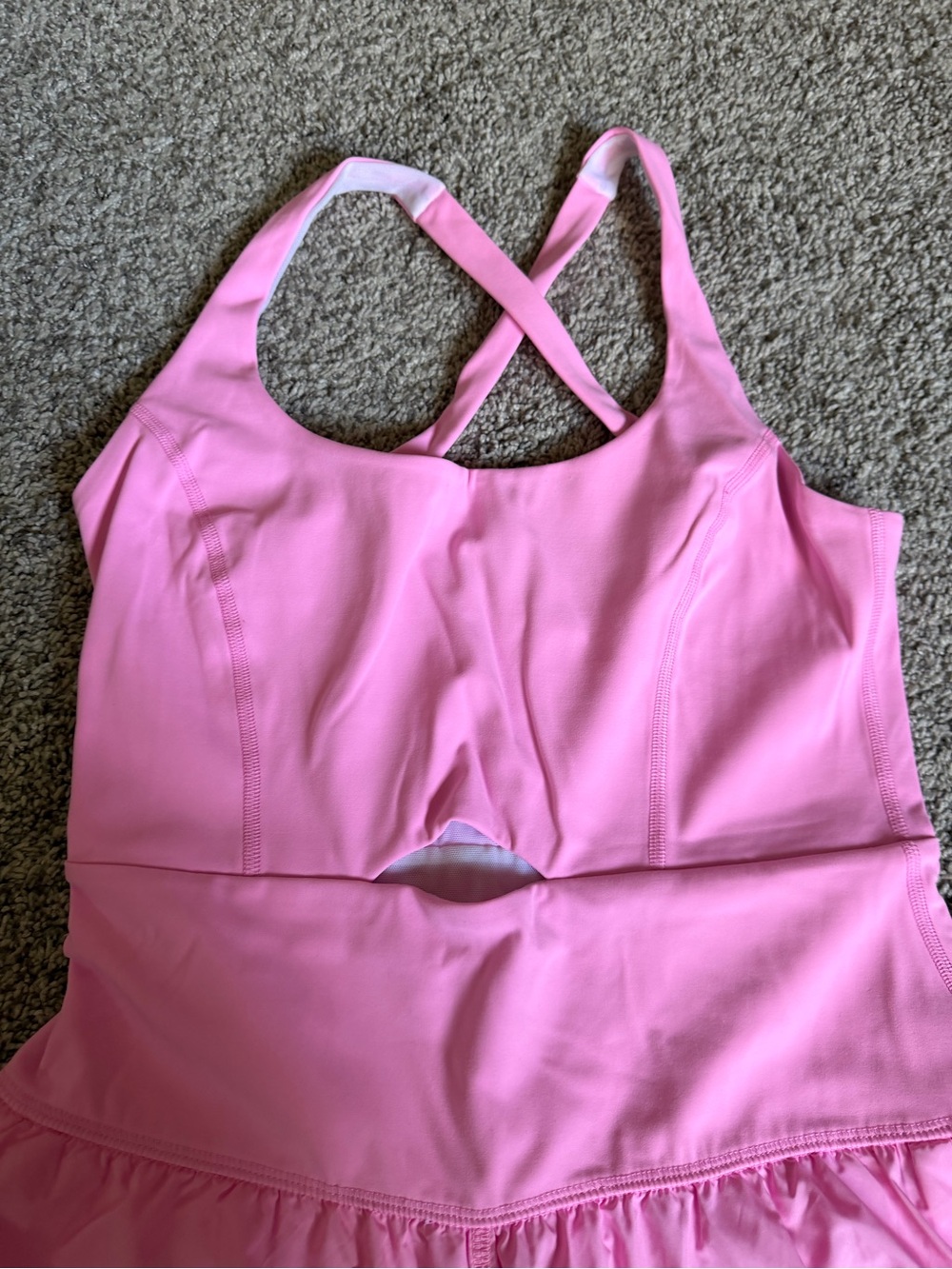 Free People Crossback Athletic Romper - Picture 2 of 4
